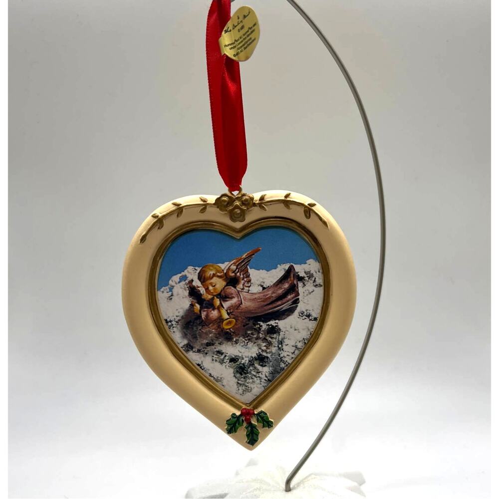 Hummel for Danbury Mint Heart Christmas Ornament Celestial Musician